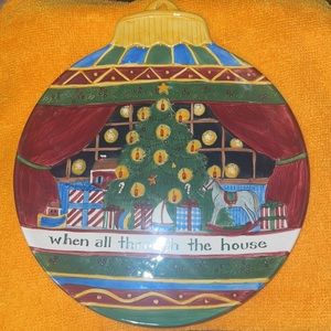 A CHRISTMAS STORY BY SUSAN WINGET REPLACEMENT PIECES 8” ROUND LOOK LIKE ORNAMENT